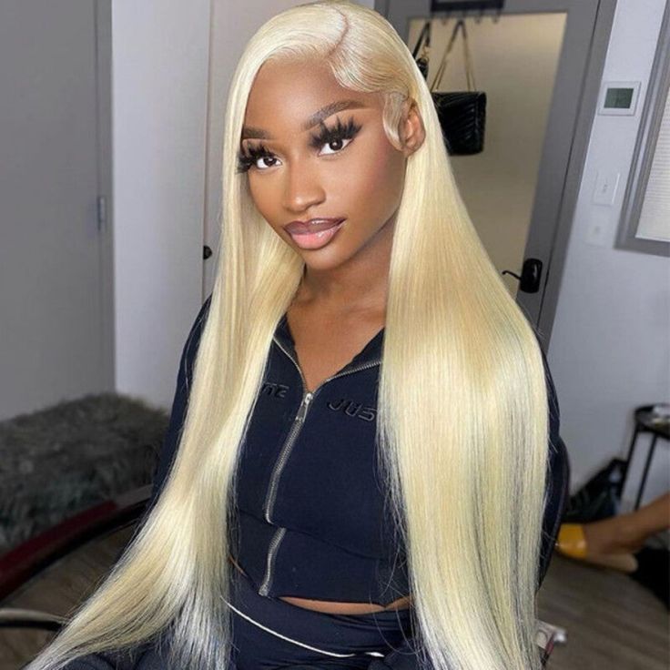 Arabella 【30" Super Sale】 Minimalist Color Series 13x4 Lace Front Pre-Bleached Knots Blonde and Brown Highlight Colored Body Wave/Straight Human Hair Wig