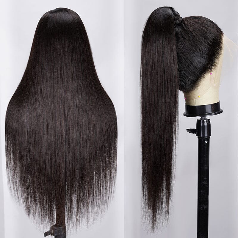 Arabella Upgrade 360 Full Lace Glueless Silky Straight/Body Wave/Jerry Curly Wig Invisi Drawstring Natural Black Pull & Go