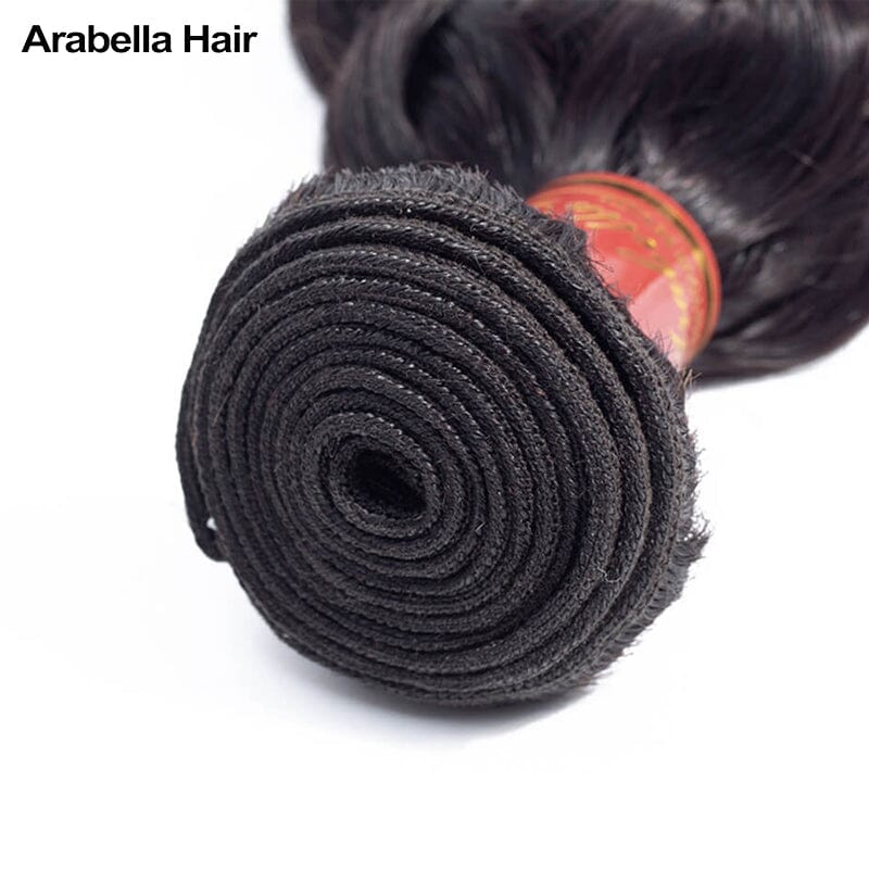 {12A 3Pcs} Deep Wave Unprocessed Virgin Brazilian Hair 3 Bundles 12A Grade Human Hair Arabella Hair