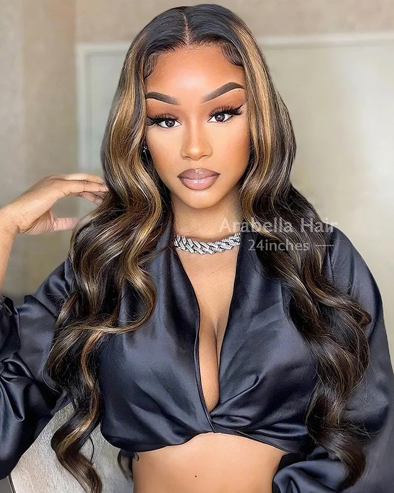 Glueless 4x4 Lace Highlight 