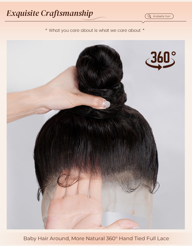 360 Wig Transparent Lace Poster