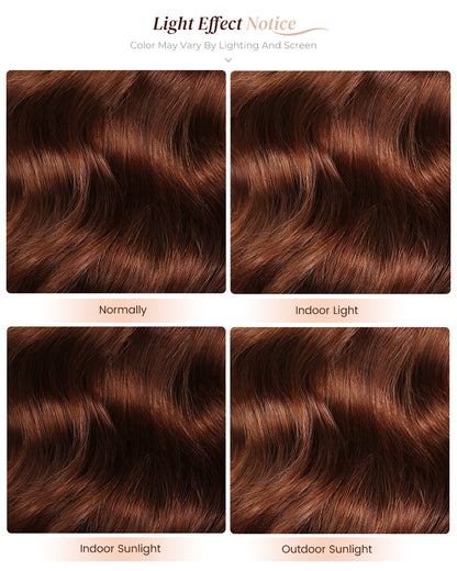 【$299 = 2 WIGS】Arabella 6x5 Lace Glueless Chocolate Brown Loose Deep Wave Wig Invisible Knots Realistic Hairline