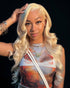 【$299 = 2 WIGS】Arabella 6x5 Invisible Knots Glueless 613 Blonde Body Wave Wig Invisible Knots Realistic Hairline