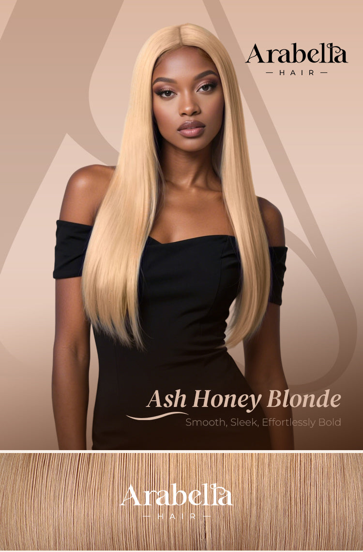 Ash Honey Blonde Wig Poster