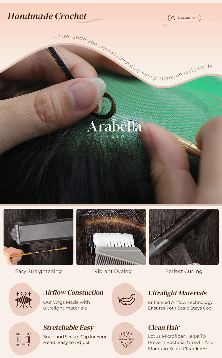 The Handmade Technique of Deep Wave Wigs