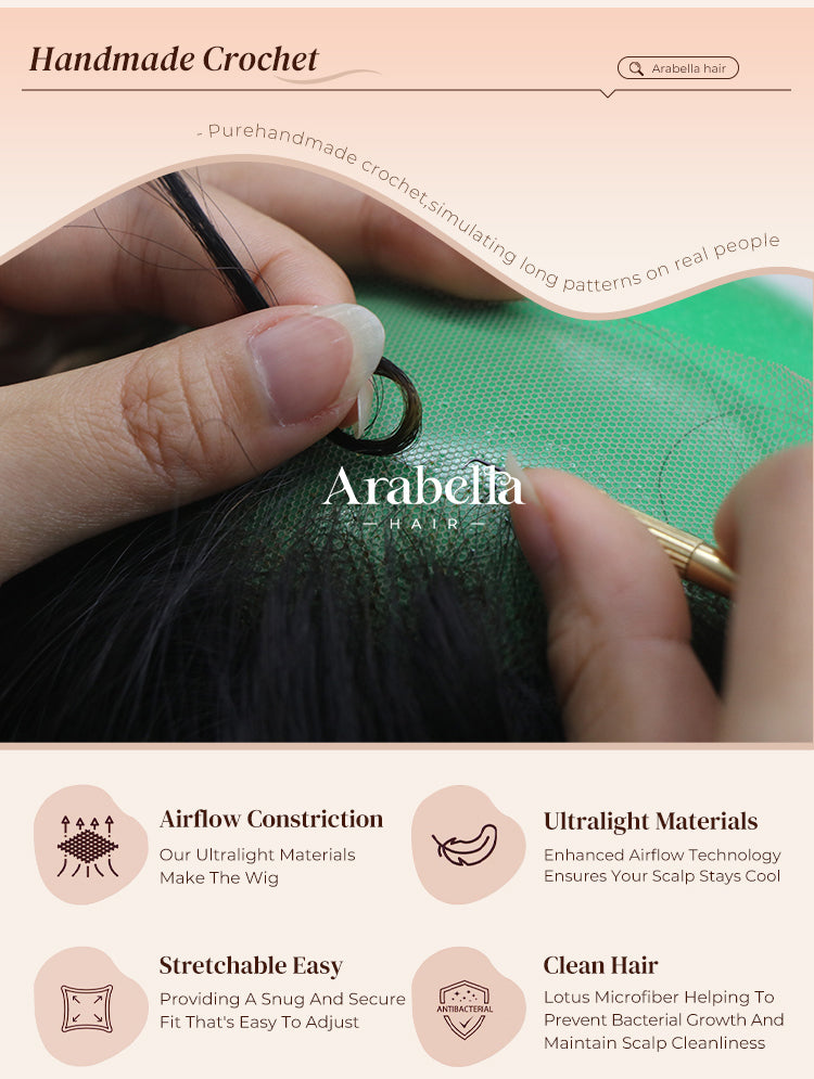 Poster Showing Jerry Curly Wig Creation and Application