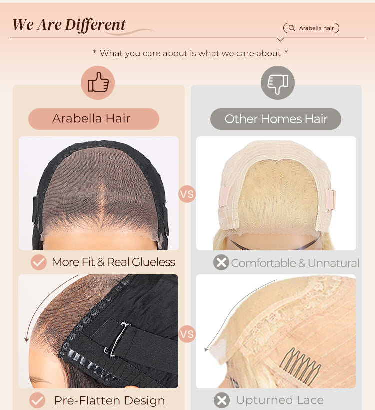 Arabella Jerry Curly Wig Glueless Lace vs Other Options