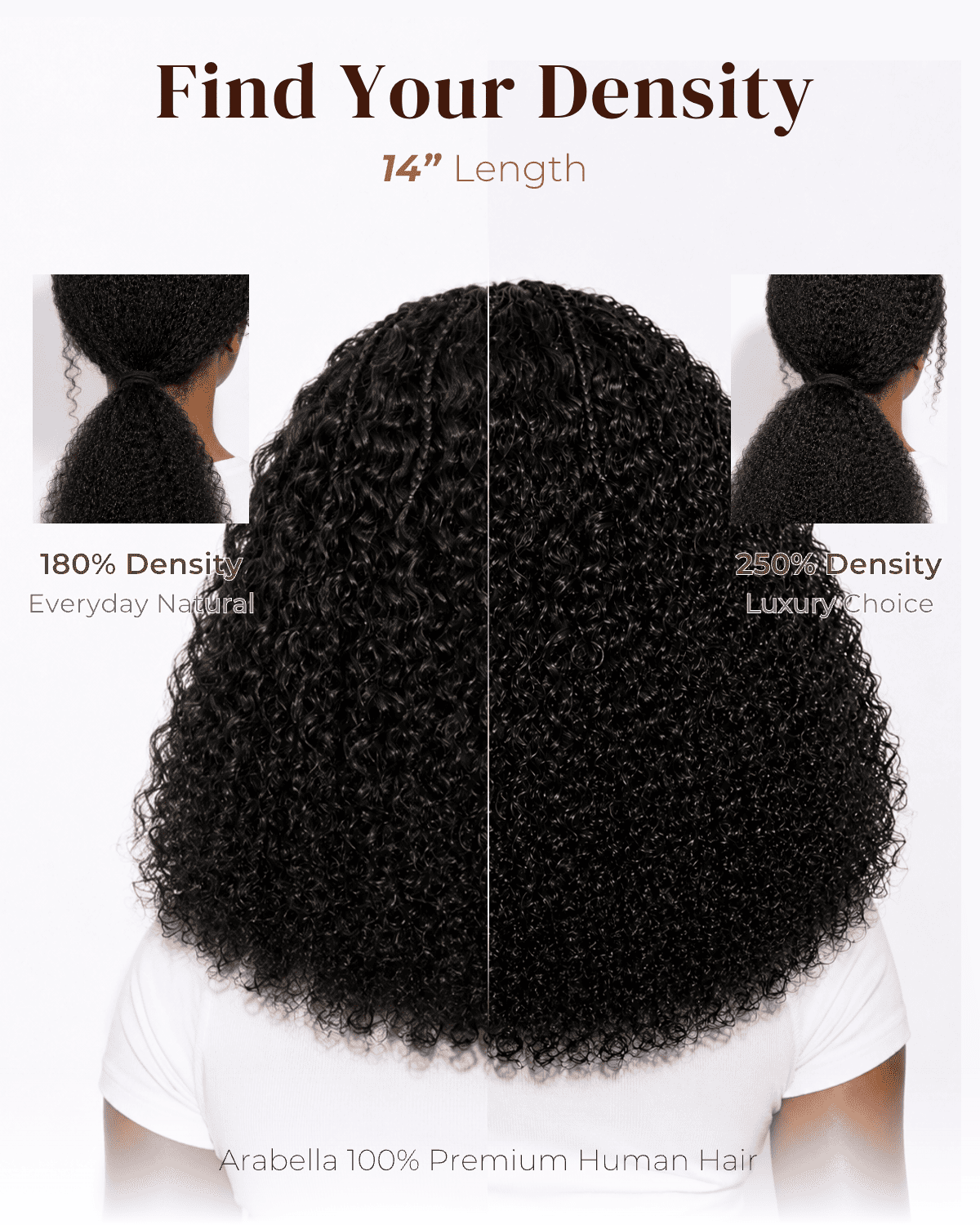 Arabella Zerowear™ Knotless Box Braids 14 Inches 13x6 HD Lace Frontal Boho Deep Curly Glueless Bob Wig With Drawstring Natural Black 100% Human Hair