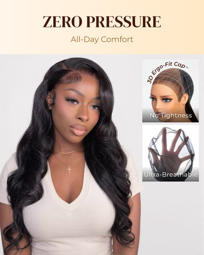 Arabella Zero‑Pressure Wig Cap | Ultra‑Breathable, Lightweight All‑Day Comfort