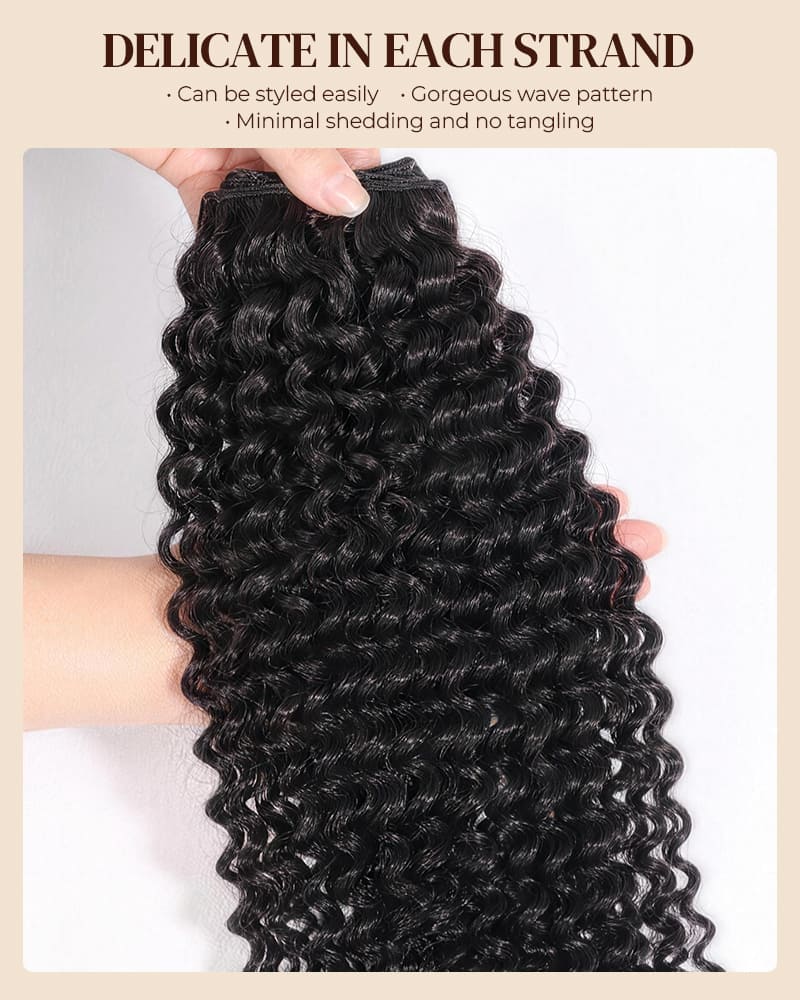 Arabella Afro Kinky Curly Feather Crochet Hair Natural Black Hair Extensions Pre-Separated Lightweight Miracle Knots