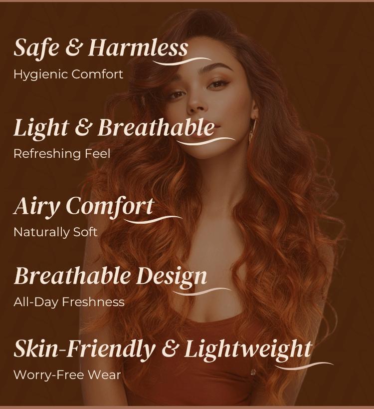 Auburn Highlights Brown Hair Glueless Wig