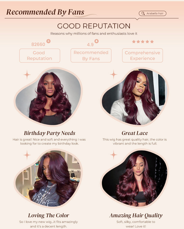 Plum Wig Recommened by Fans