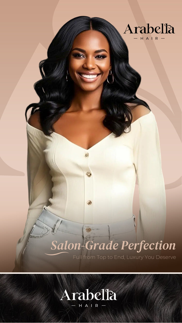 Salon Grade Wig Poster