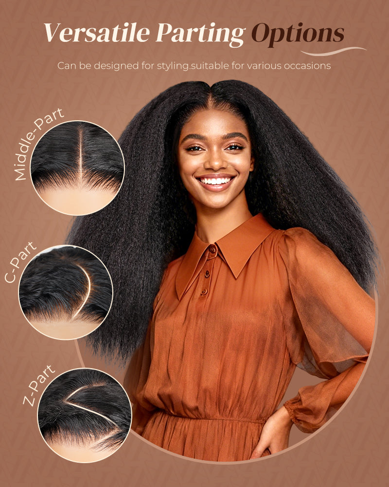 Glueless Wig Yaki Straight