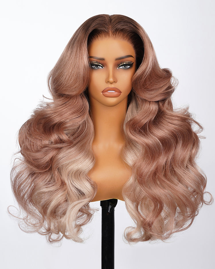 Arabella 13x6 Lace Ombre Strawberry Blonde Wig