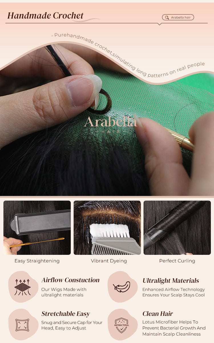 The Handmade Technique of Balayage Color Wigs 