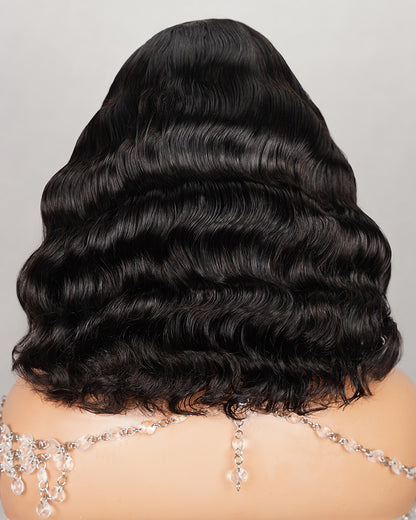 Arabella 6x5 invisible knots Glueless Natural Loose Deep Wave Wig Pre-cut Lace Natural Black Beginner Friendly