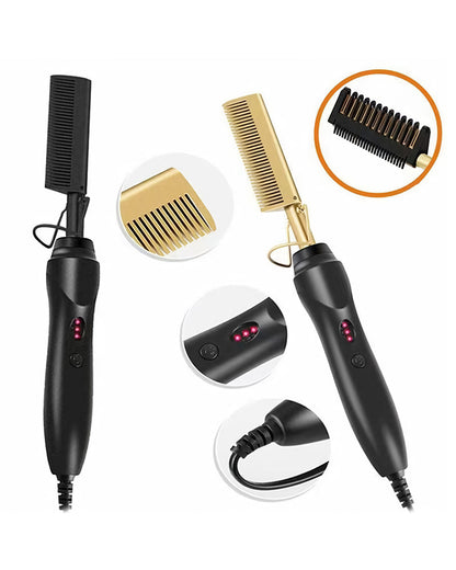 [Free Gift] Arabella Simple Home Wig Care Electric Perm Comb