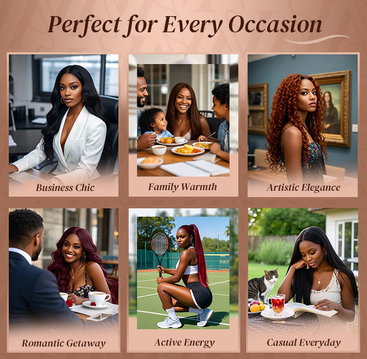 Pure Luxe Wig Suitable for Different Occasion