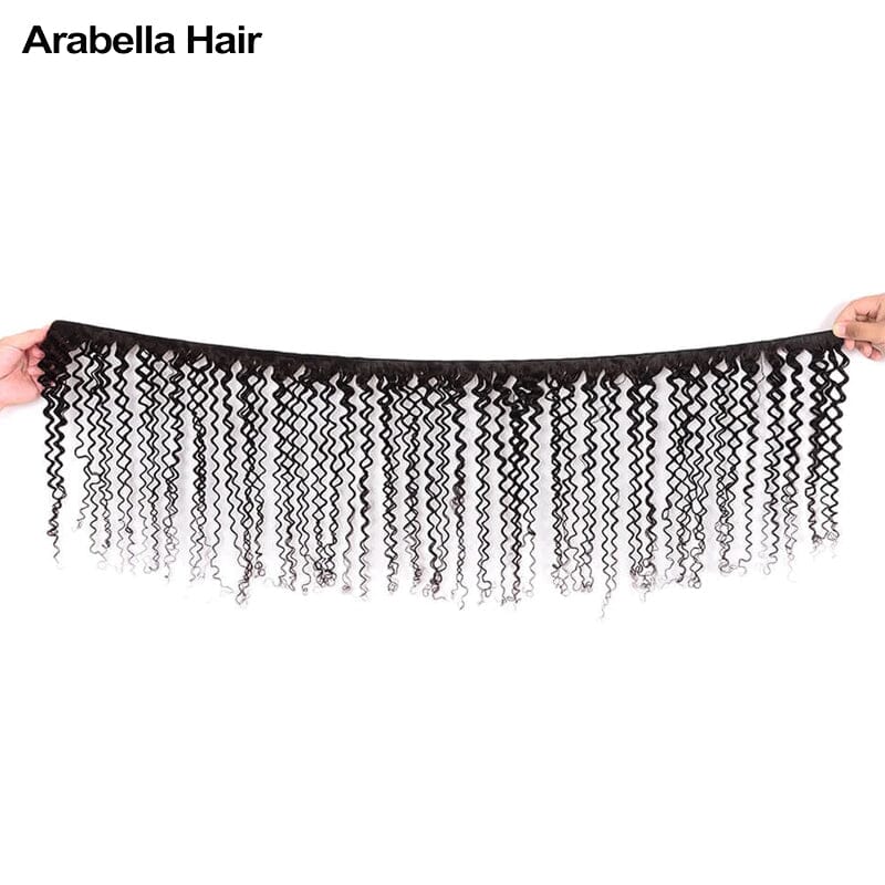 {12A 3Pcs} Deep Wave Unprocessed Virgin Brazilian Hair 3 Bundles 12A Grade Human Hair